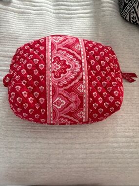 Vera Bradley cosmetic bag. Spacious.
